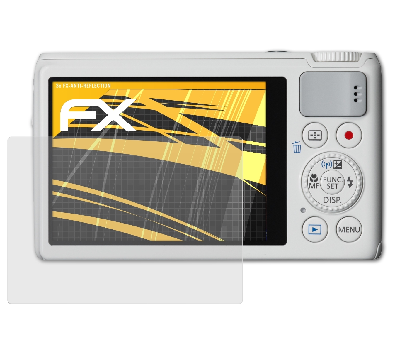 ATFOLIX 3x FX-Antireflex Displayschutz(für S200) Canon PowerShot