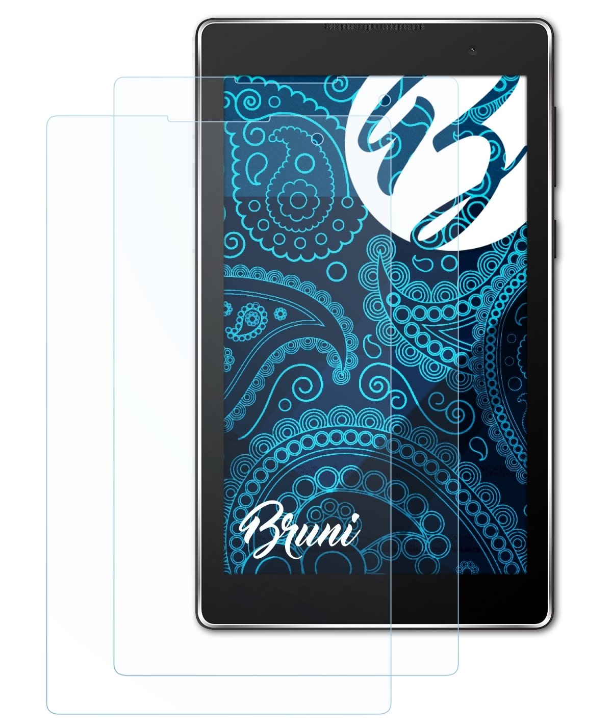 BRUNI 2x Basics-Clear (Z170CG)) C Asus 7.0 Schutzfolie(für ZenPad