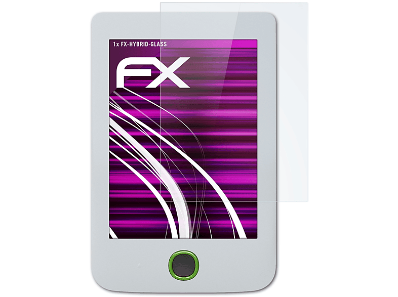 ATFOLIX FX-Hybrid-Glass Schutzglas(für PocketBook Basic 2)