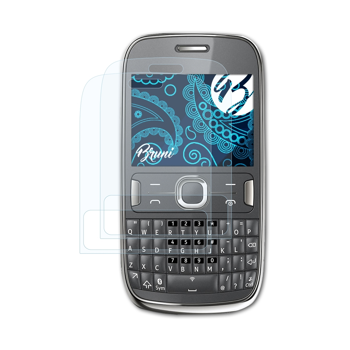 Nokia Schutzfolie(für Asha Basics-Clear BRUNI 2x 302)