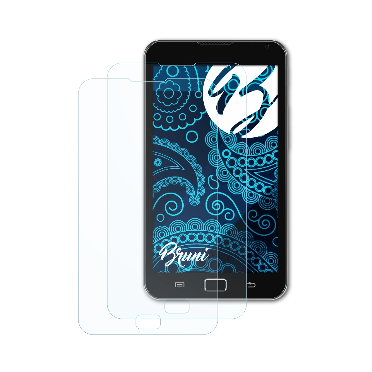 Samsung Schutzfolie(für Basics-Clear WiFi 2x S BRUNI 5.0) Galaxy