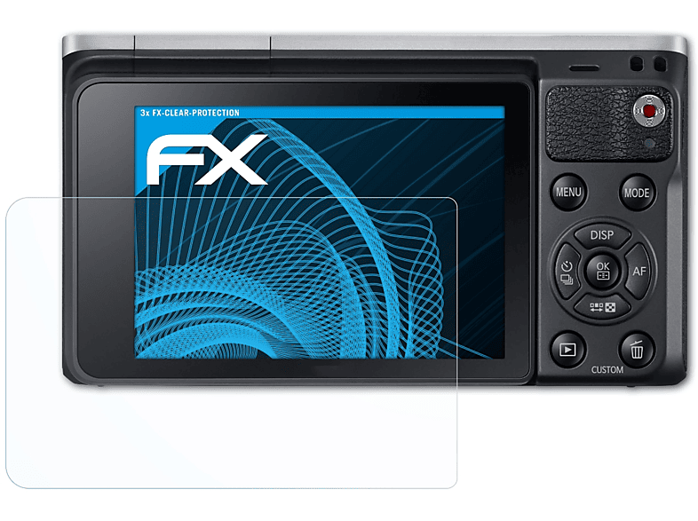 ATFOLIX 3x FX-Clear Displayschutz(für Samsung NX mini)