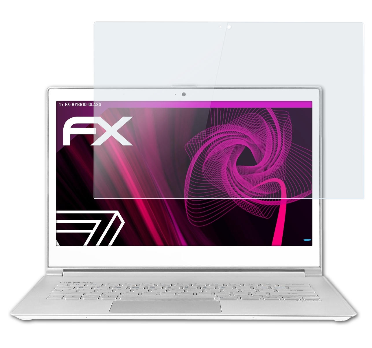 ATFOLIX FX-Hybrid-Glass Schutzglas(für Acer Aspire S7-392)
