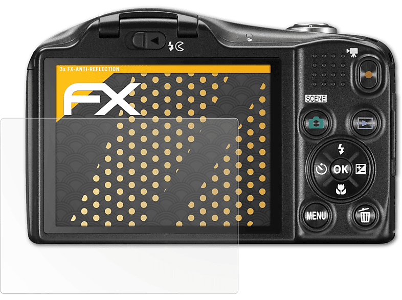 ATFOLIX 3x FX-Antireflex Displayschutz(für Nikon Coolpix L610)