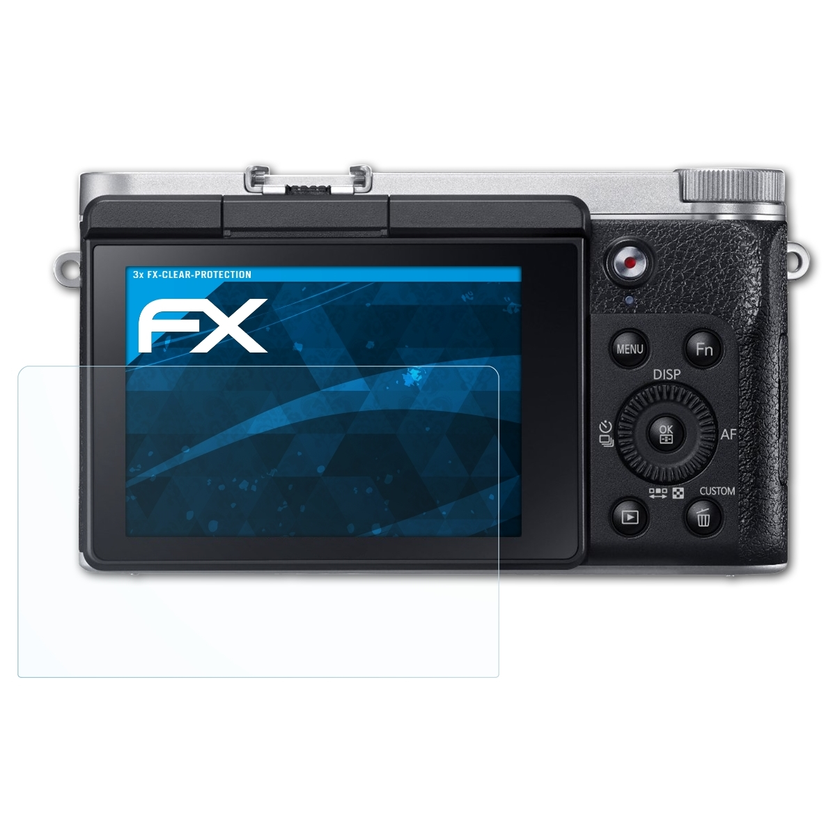 ATFOLIX 3x NX3000) Displayschutz(für FX-Clear Samsung