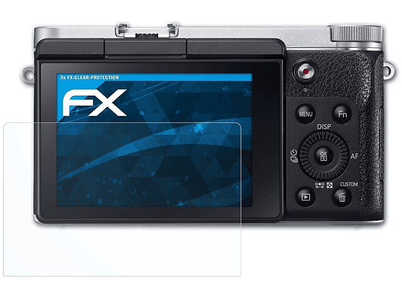 ATFOLIX 3x FX-Clear Displayschutz(für Samsung NX3000)