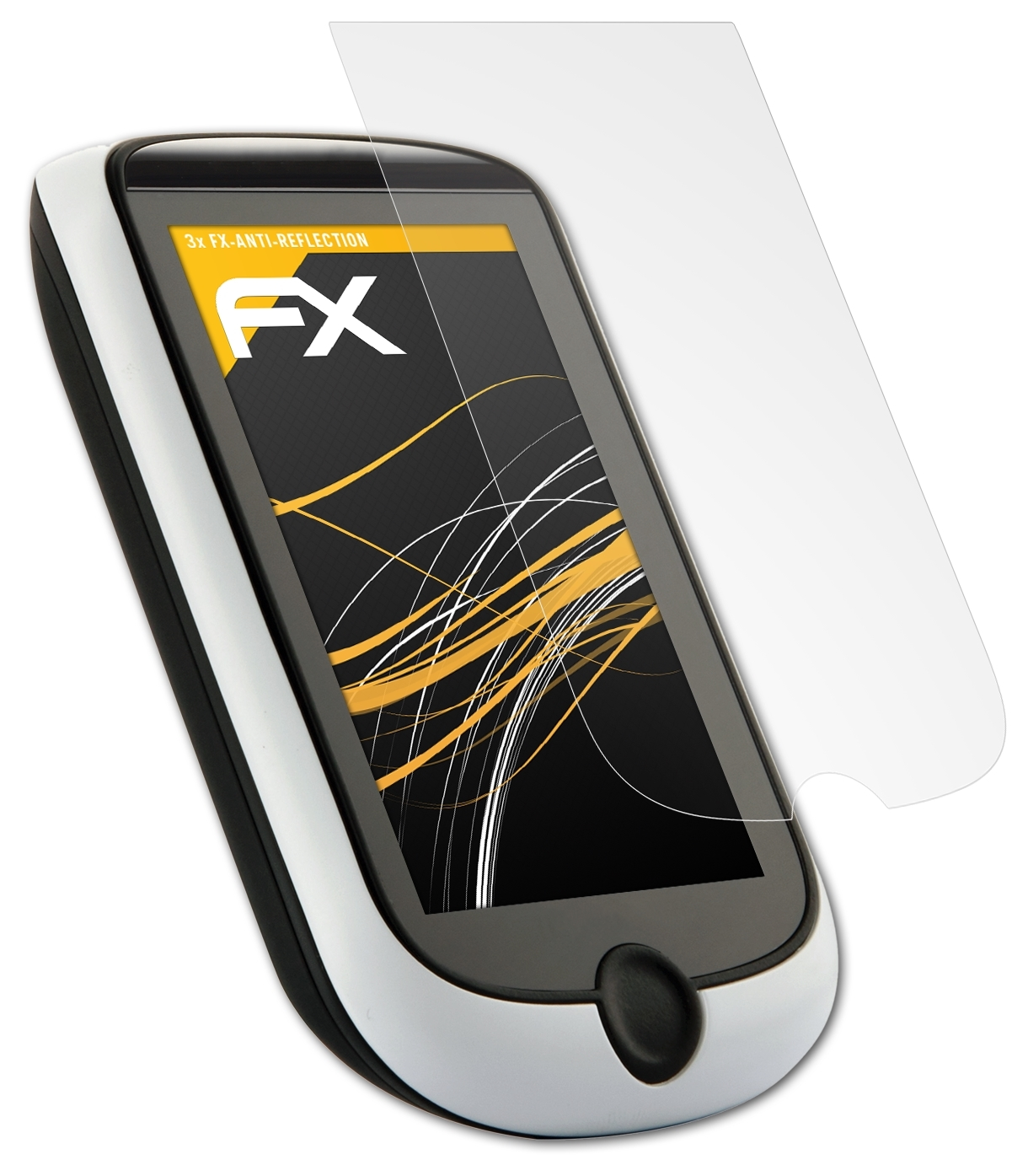ATFOLIX 3x FX-Antireflex Displayschutz(für Mio Cyclo 315)