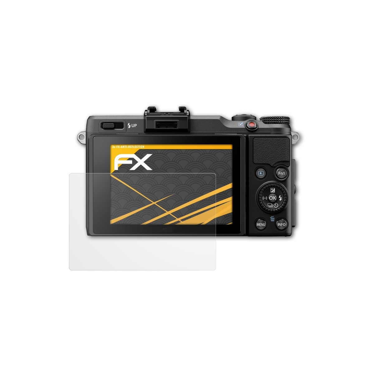 ATFOLIX 3x Olympus XZ-2) Displayschutz(für FX-Antireflex