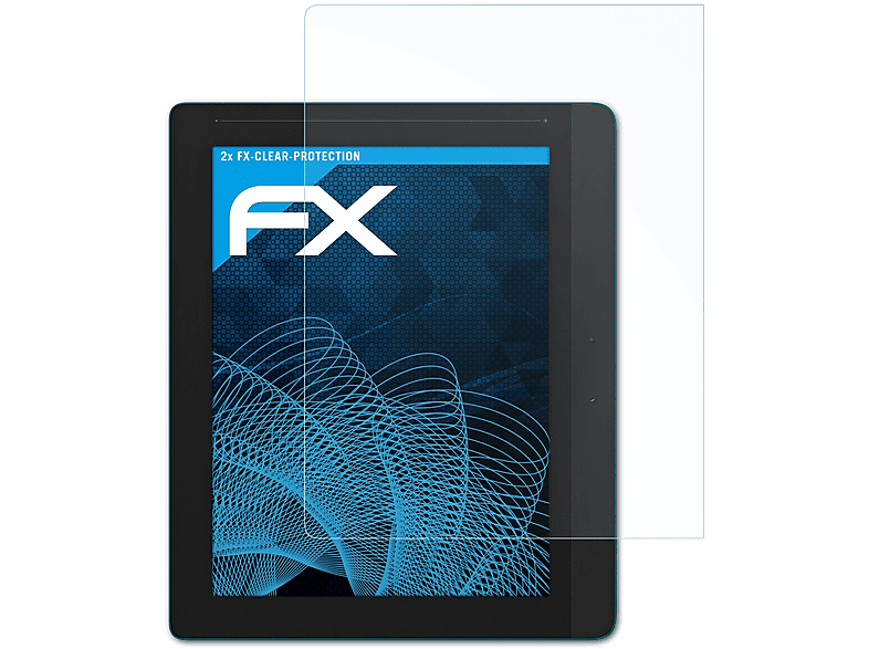 ATFOLIX 2x FX-Clear Displayschutz(für PocketBook InkPad)