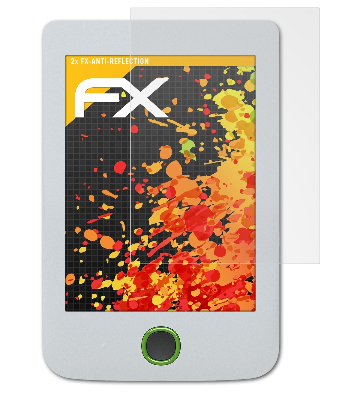 ATFOLIX 2x FX-Antireflex Displayschutz(für PocketBook Basic 2)