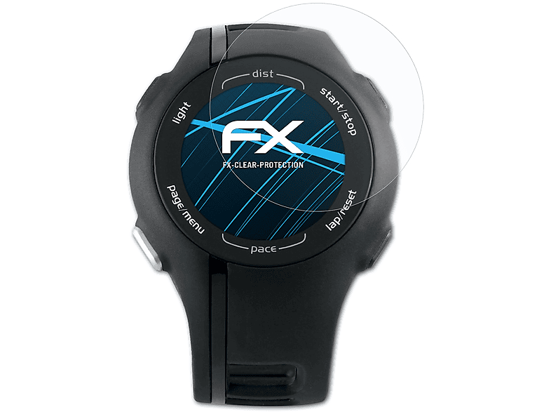 ATFOLIX 3x FX-Clear Displayschutz(für Garmin Forerunner 210)