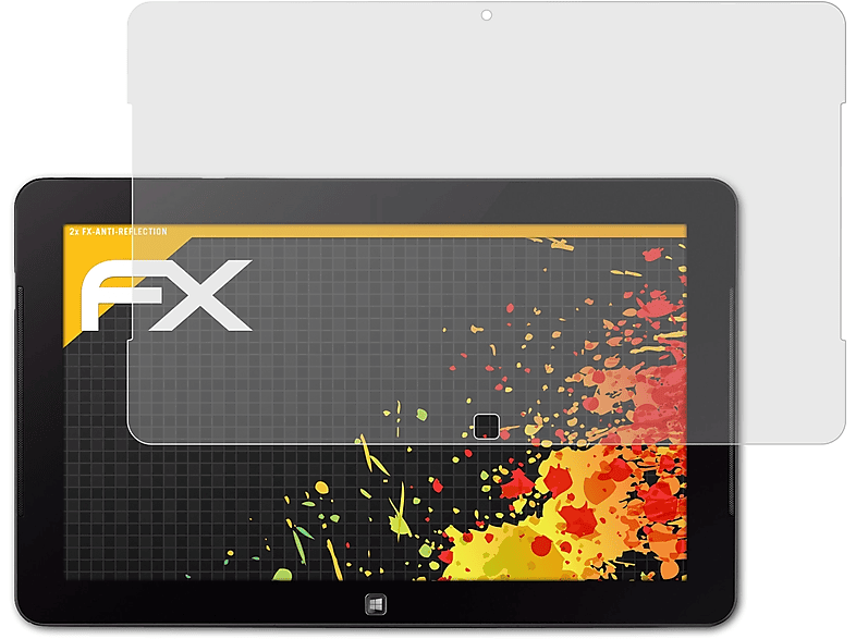 ATFOLIX 2x FX-Antireflex Displayschutz(für Samsung Ativ Tab 7 (Smart PC Pro 700T) (11.6 Inch))