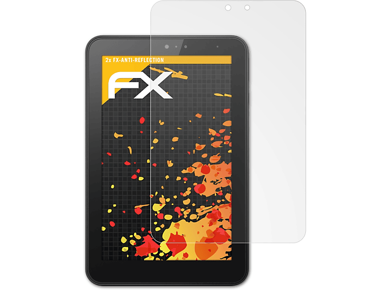 G1) FX-Antireflex Tablet 2x HP Displayschutz(für Pro ATFOLIX 408