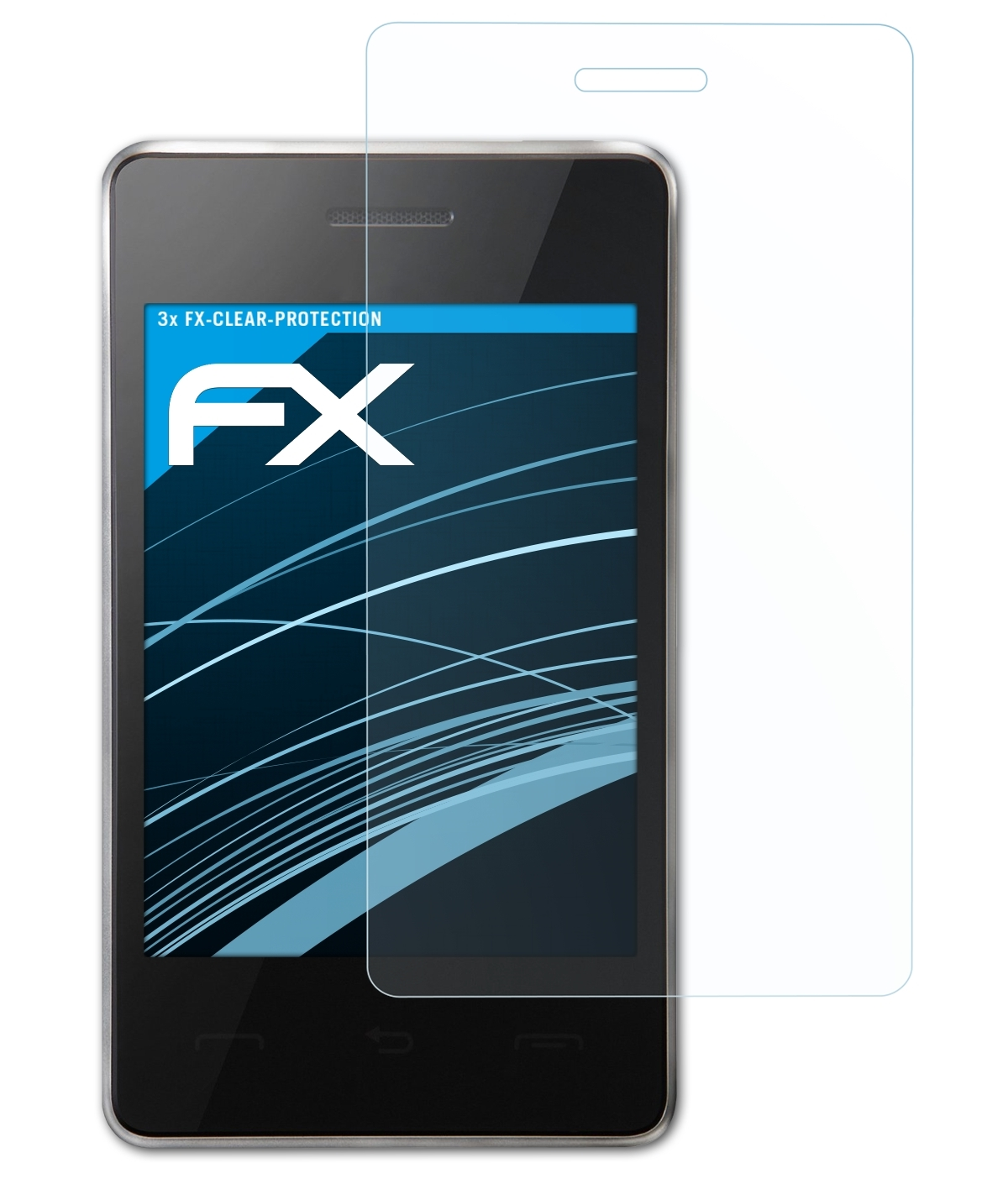 LG 3x Displayschutz(für FX-Clear T385) ATFOLIX