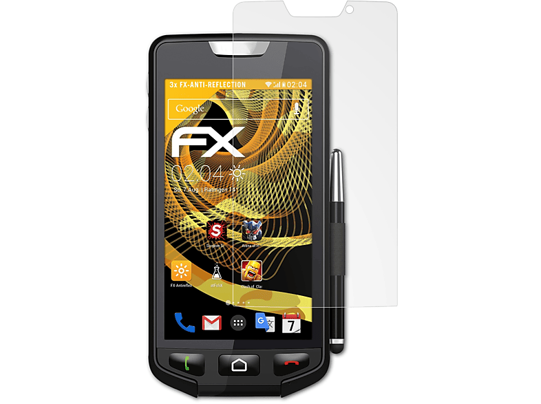ATFOLIX 3x FX-Antireflex Smart (S1)) Displayschutz(für Emporia
