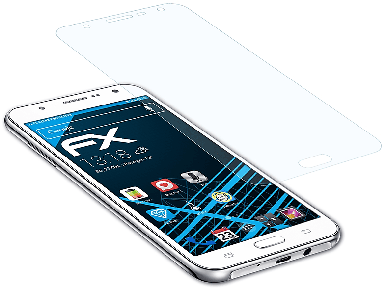 Galaxy Displayschutz(für (2015)) 3x FX-Clear J7 ATFOLIX Samsung