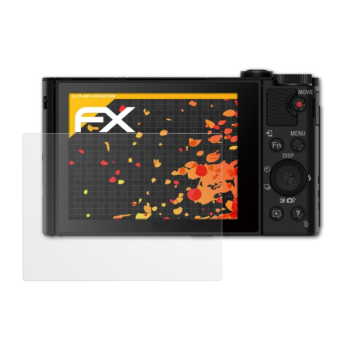 ATFOLIX 3x FX-Antireflex Displayschutz(für DSC-HX90) Sony