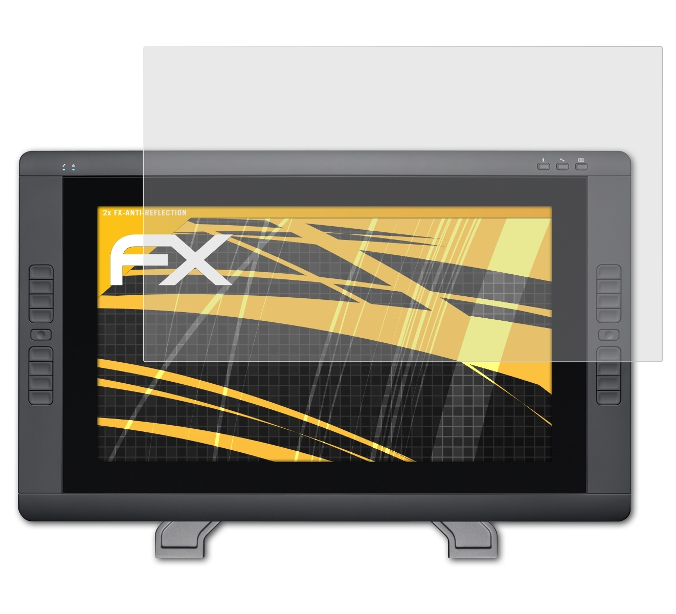 ATFOLIX 2x FX-Antireflex Displayschutz(für Wacom 22 HD) CINTIQ