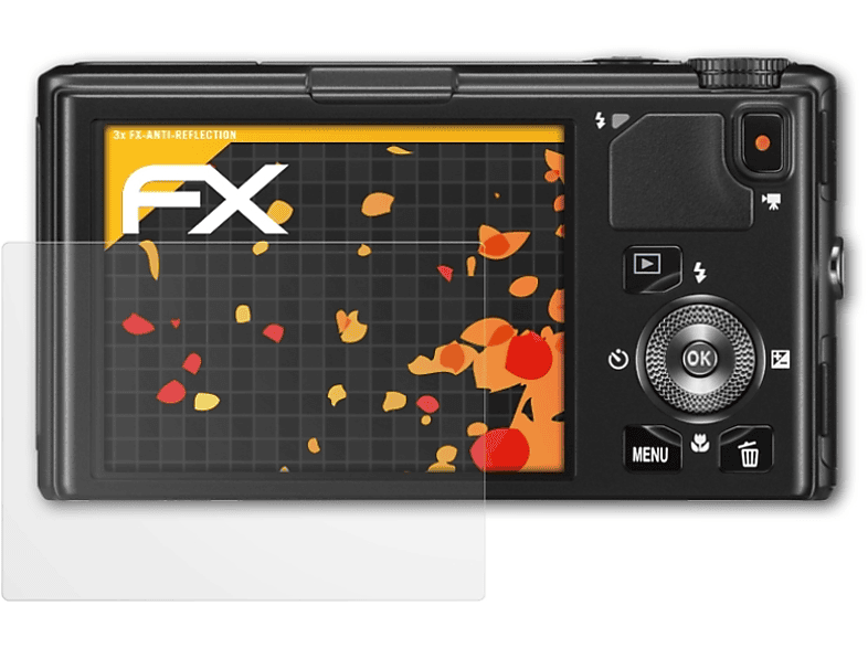 ATFOLIX 3x FX-Antireflex Displayschutz(für Nikon Coolpix S9500)