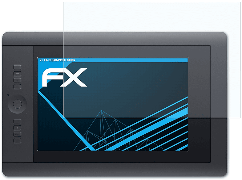 pro Wacom 2x INTUOS (large)) Displayschutz(für ATFOLIX FX-Clear