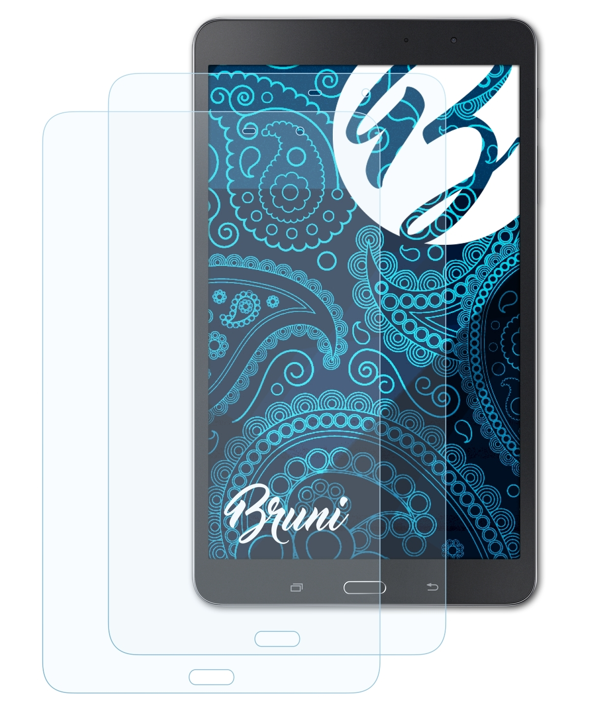 Wi-Fi (SM-T320)) Basics-Clear 8.4 Galaxy BRUNI TabPro Samsung 2x Schutzfolie(für