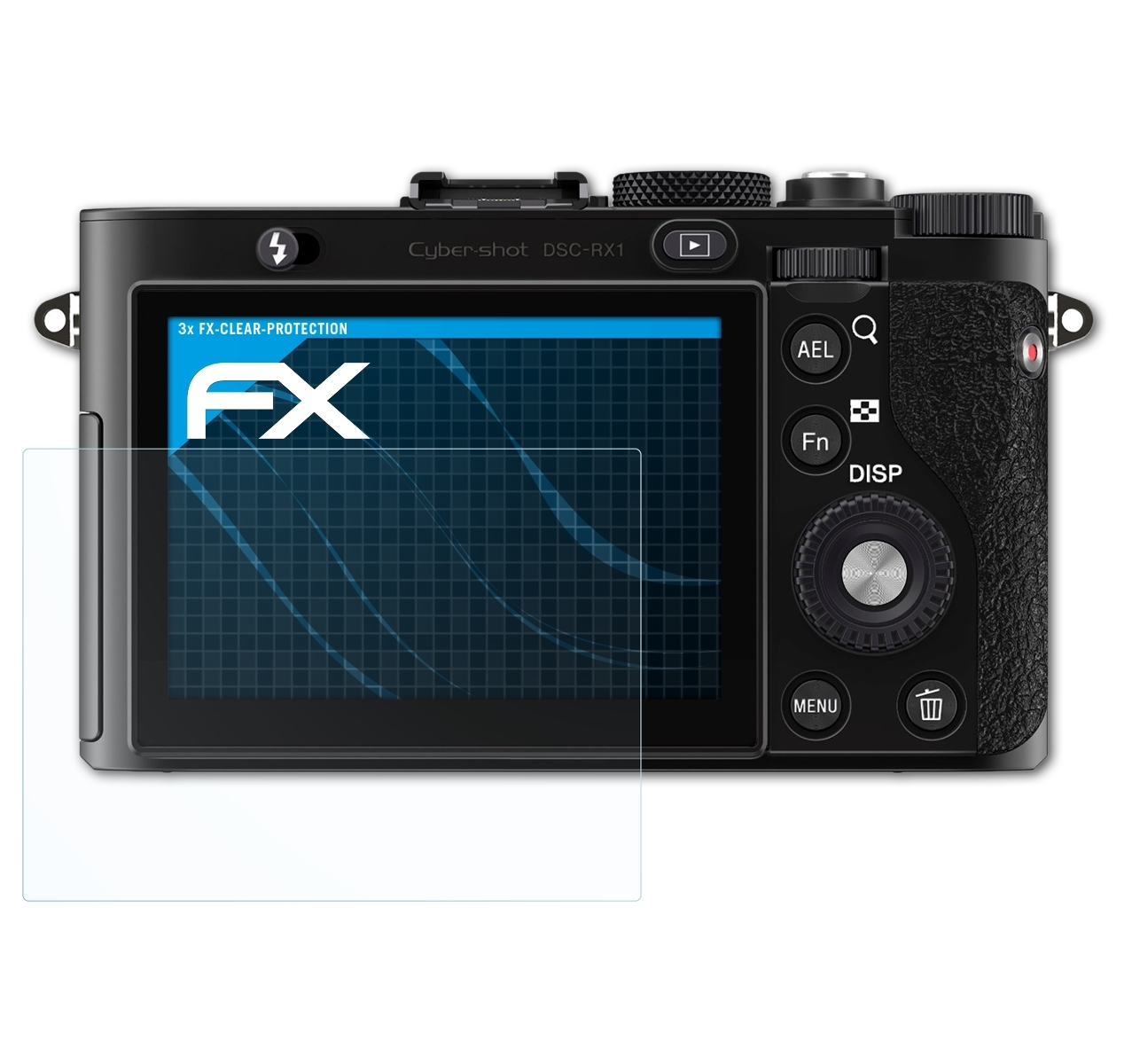 ATFOLIX 3x DSC-RX1) Sony FX-Clear Displayschutz(für