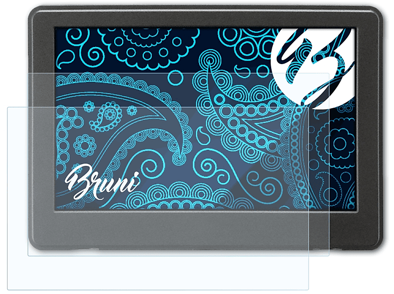 Basics-Clear BRUNI 2x Sony Schutzfolie(für CLM-V55)