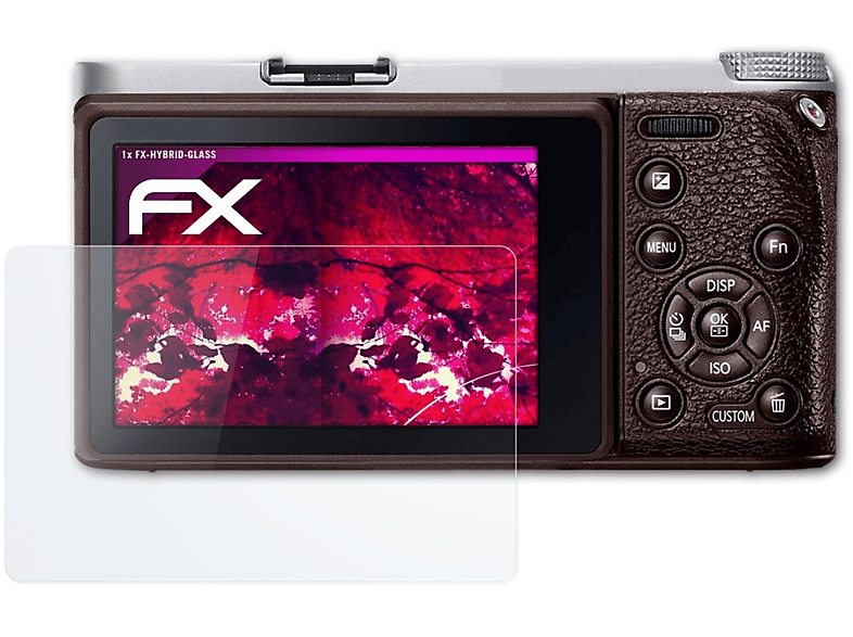 ATFOLIX FX-Hybrid-Glass Schutzglas(für Samsung NX500)