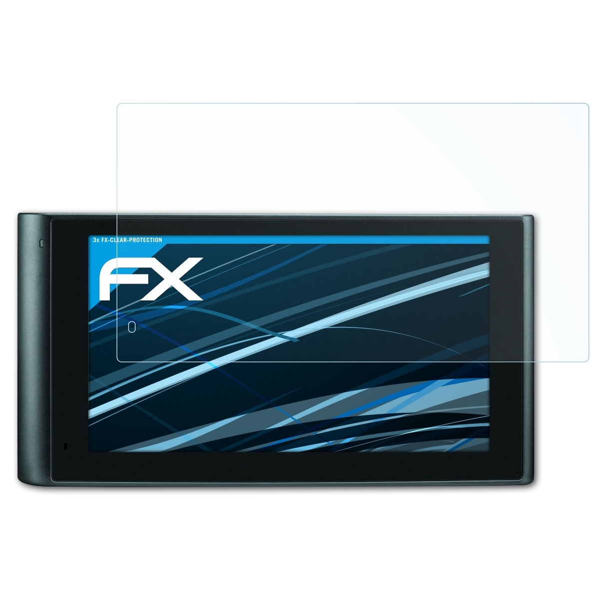 3x Displayschutz(für LMTHD) FX-Clear Garmin nüviCam ATFOLIX