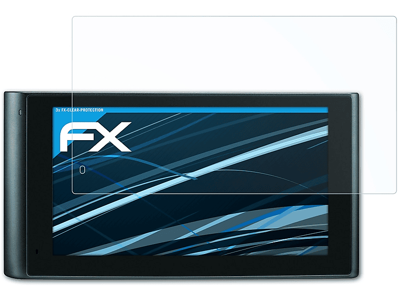 ATFOLIX 3x FX-Clear LMTHD) Garmin Displayschutz(für nüviCam