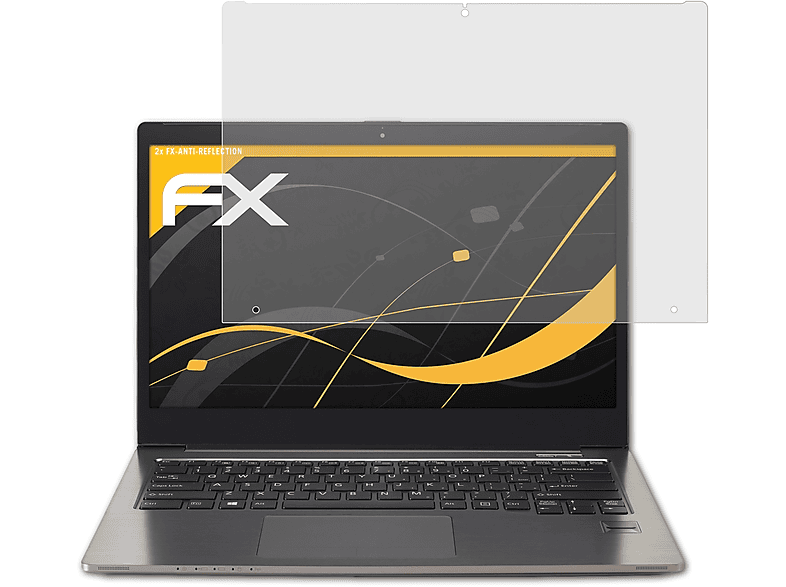 ATFOLIX 2x FX-Antireflex Displayschutz(für Fujitsu Lifebook U904)