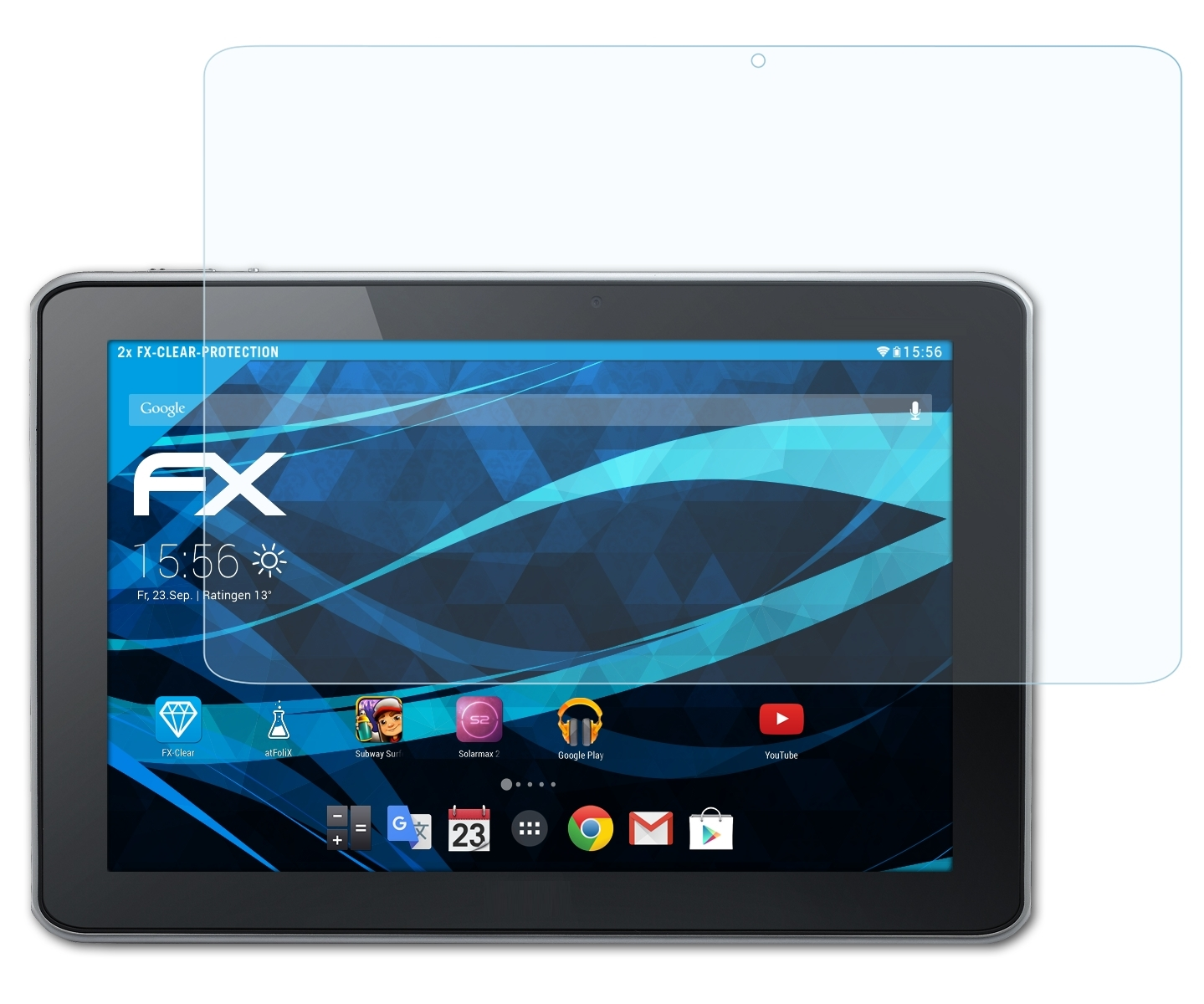 FX-Clear Iconia A701) Acer ATFOLIX 2x Displayschutz(für