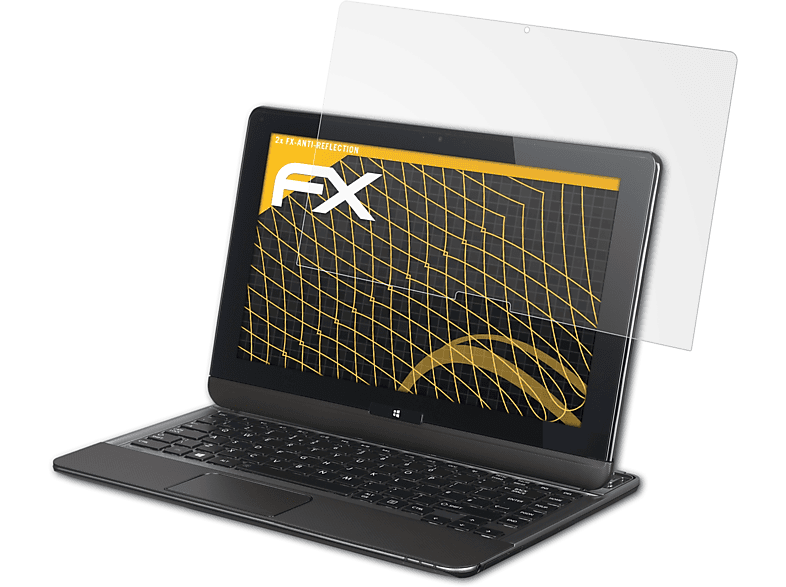 ATFOLIX 2x FX-Antireflex Displayschutz(für Toshiba Satellite U920T)