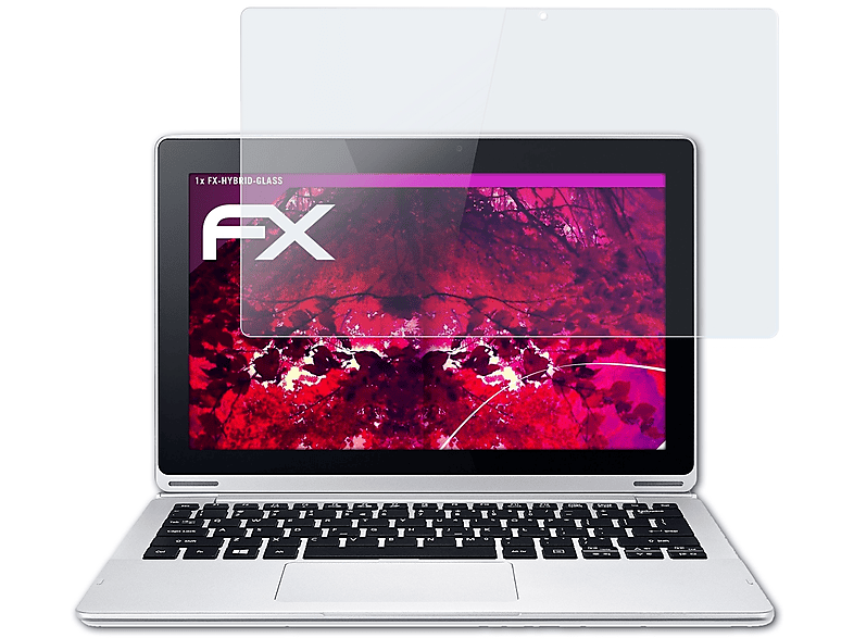 ATFOLIX FX-Hybrid-Glass Schutzglas(für Acer Aspire Switch 11) | Tabletschutzfolien