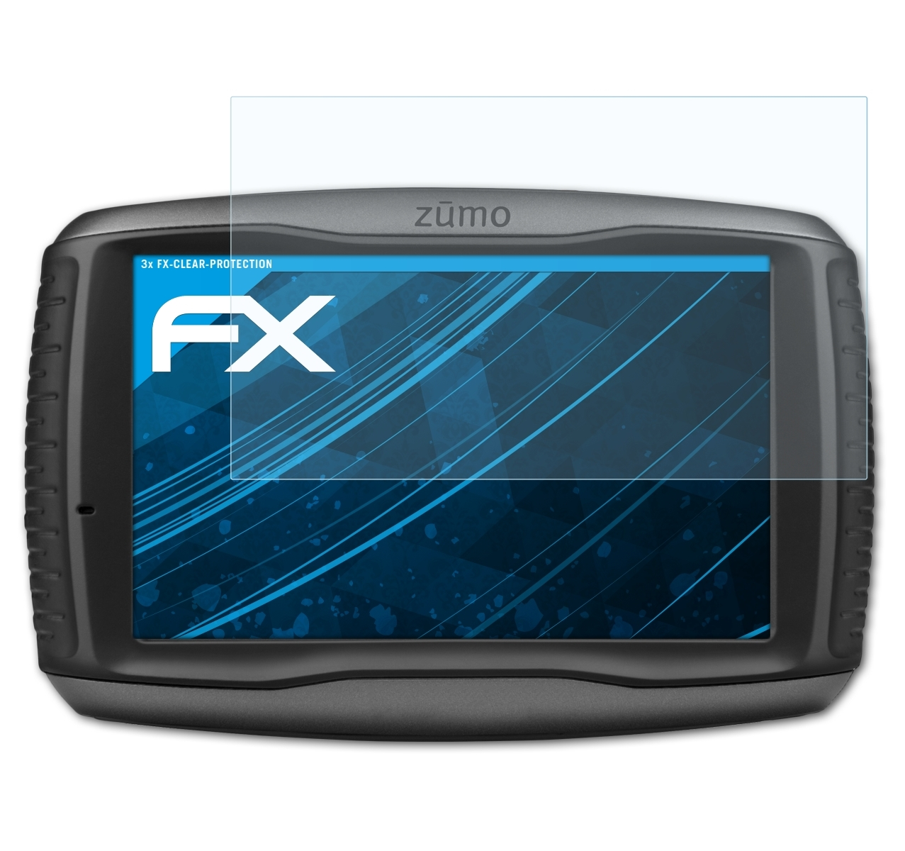 ATFOLIX 3x FX-Clear Displayschutz(für Garmin 590) fleet