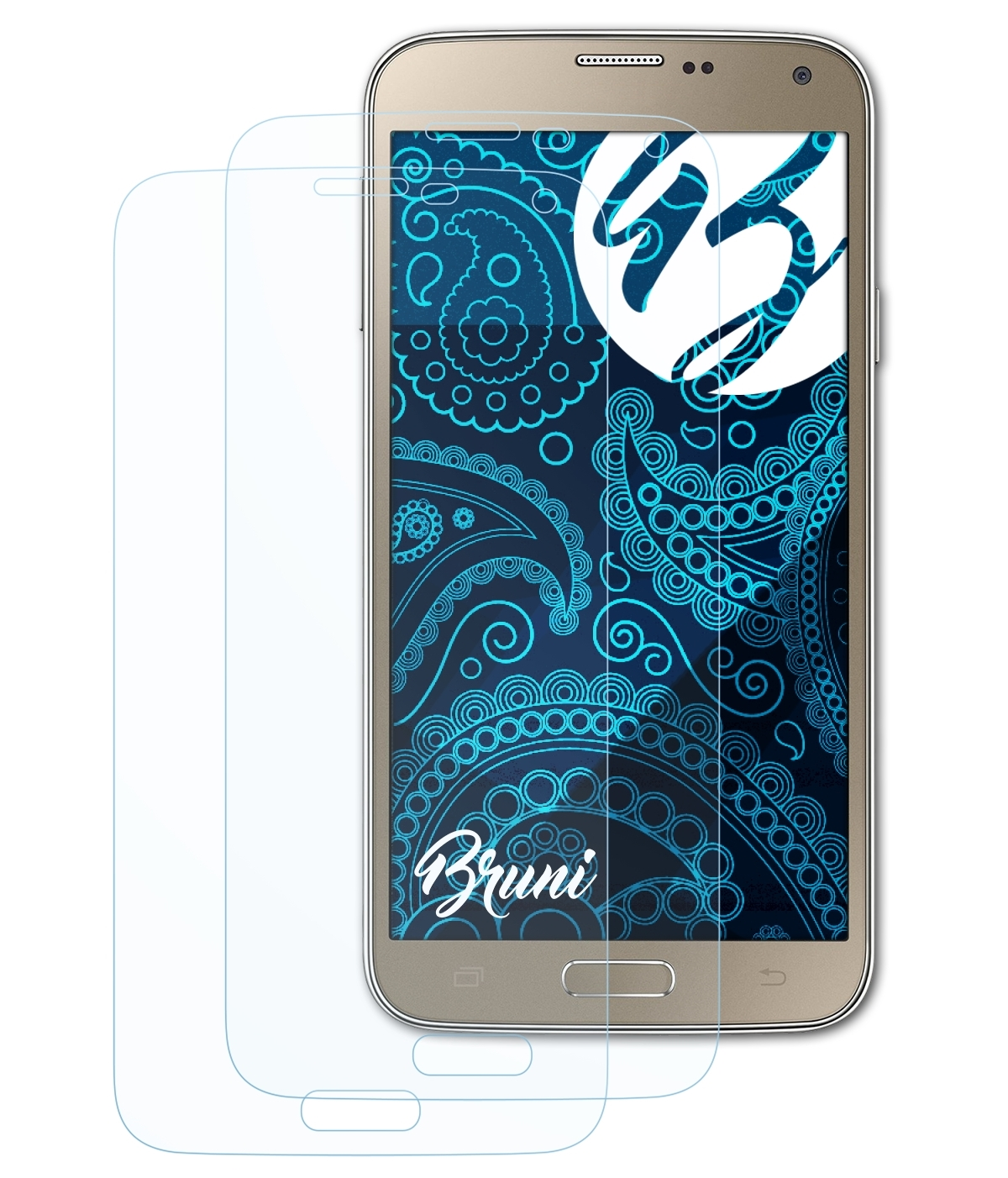 Galaxy (G903F)) Neo BRUNI Basics-Clear Samsung Schutzfolie(für S5 2x