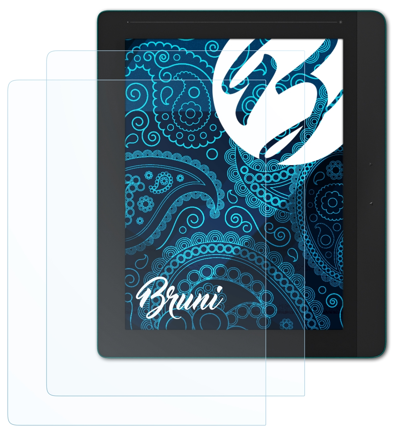 BRUNI 2x Basics-Clear InkPad) Schutzfolie(für PocketBook