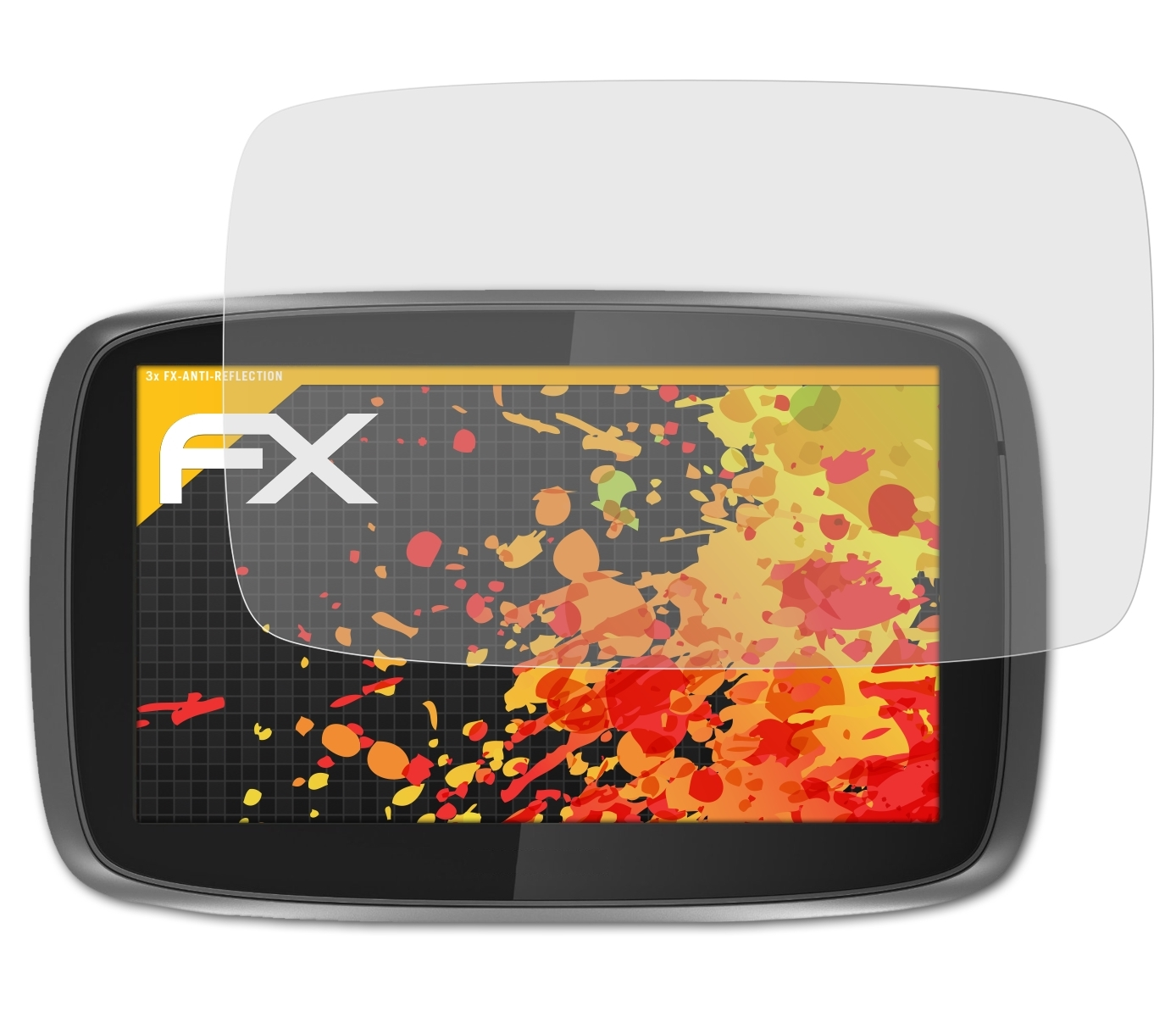 (2014)) 3x Speak&Go Displayschutz(für 500 GO ATFOLIX FX-Antireflex TomTom
