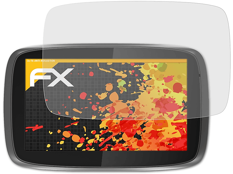 ATFOLIX 3x FX-Antireflex TomTom Speak&Go (2014)) 500 Displayschutz(für GO
