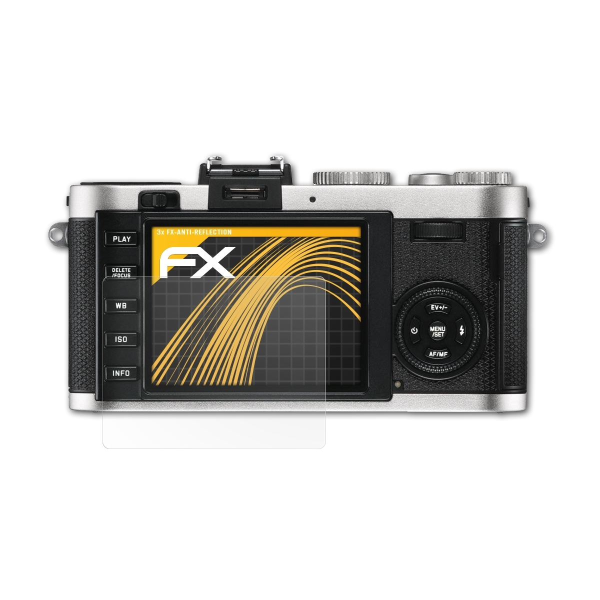 ATFOLIX 3x FX-Antireflex Displayschutz(für Leica X2)