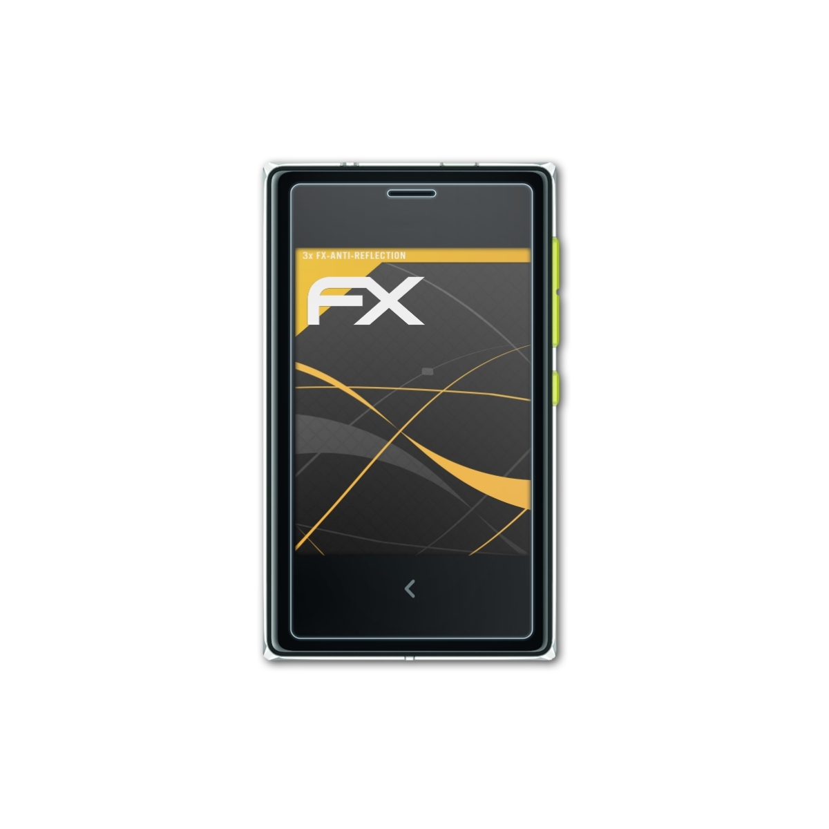 Nokia Asha FX-Antireflex Displayschutz(für 503) 3x ATFOLIX