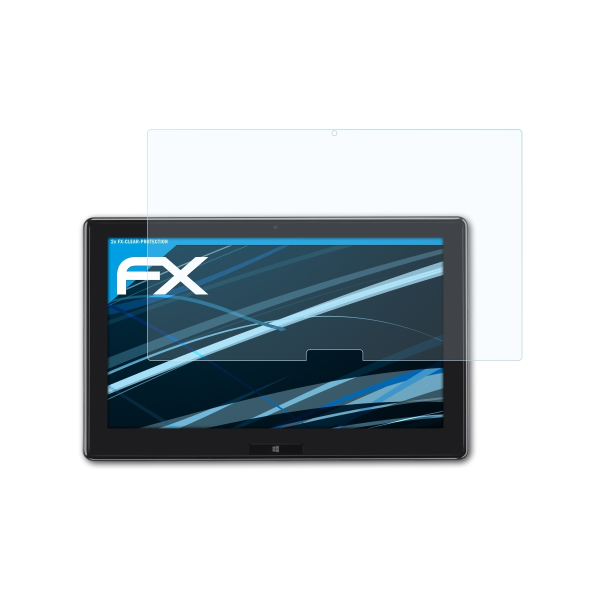 ATFOLIX 2x Toshiba Displayschutz(für WT310) FX-Clear