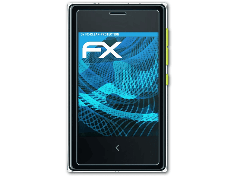 Nokia 3x Asha ATFOLIX Displayschutz(für FX-Clear 503)