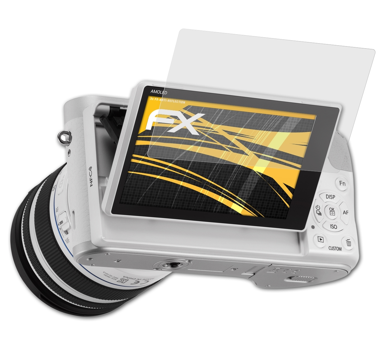 Samsung FX-Antireflex 3x ATFOLIX NX300M) Displayschutz(für