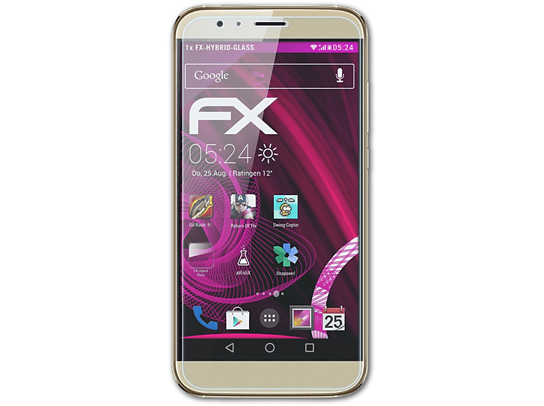 ATFOLIX Schutzglas(für G8 (GX8)) Huawei FX-Hybrid-Glass