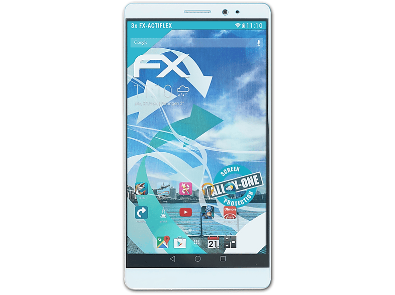 FX-ActiFleX Huawei 3x ATFOLIX Mate 8) Displayschutz(für