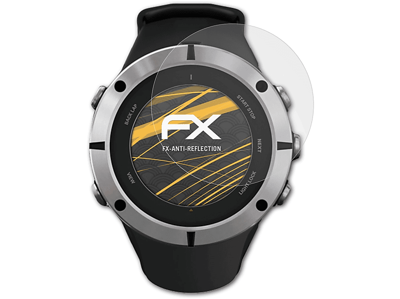 ATFOLIX FX-Antireflex Suunto 2) Displayschutz(für Ambit 3x