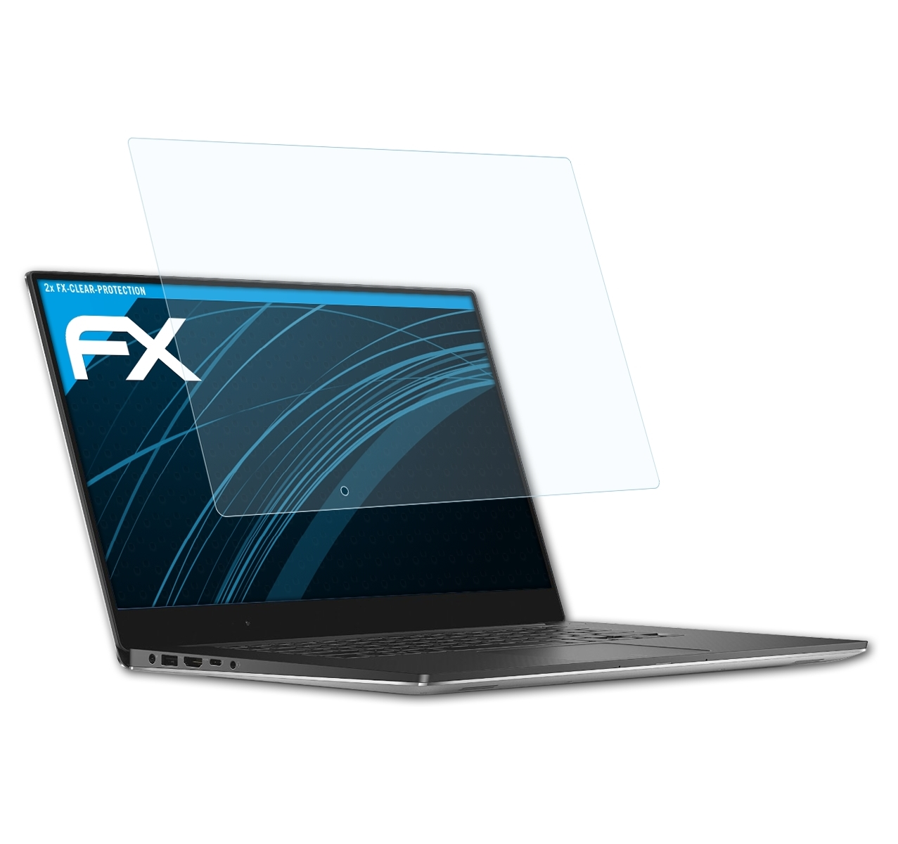 ATFOLIX 15 Dell 2x Displayschutz(für (9550)) FX-Clear XPS