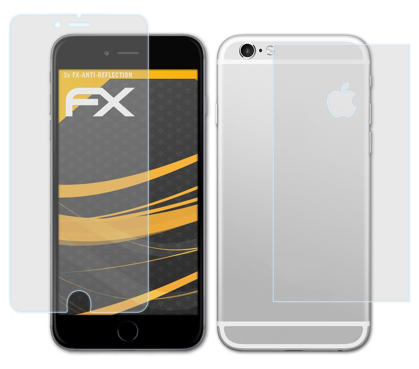 Apple FX-Antireflex Plus) ATFOLIX 6S Displayschutz(für iPhone 3x