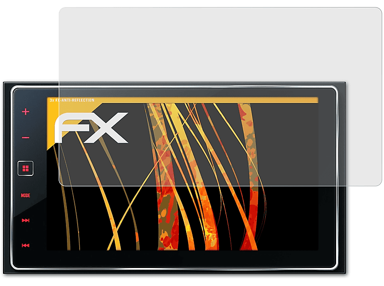 ATFOLIX 3x FX-Antireflex Displayschutz(für SPH-DA120) Pioneer